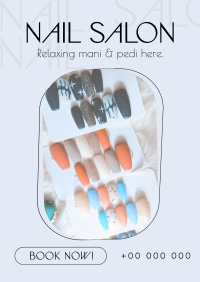 Simple Nail Salon Poster