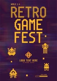 Retro Game Fest Poster