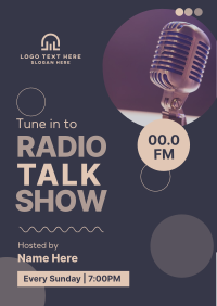 Radio Talk Show Flyer