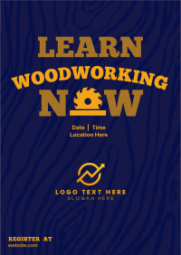 Woodworking Course Flyer