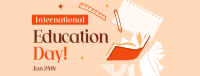 International Education Day Facebook Cover Image Preview