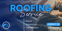 Modern Roofing Twitter Post