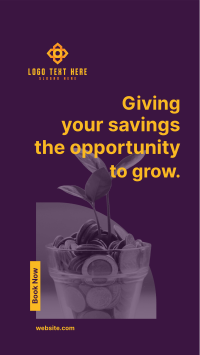 Grow Your Savings Instagram Story