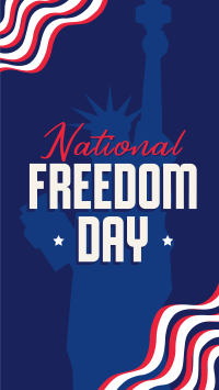 Freedom Day Celebration Instagram Story