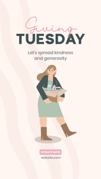 Tuesday Generosity Facebook Story