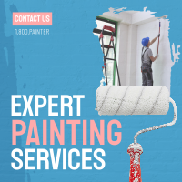 Painting Service Brush Instagram Post