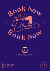 Massage Booking Flyer