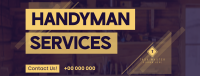 Handyman Services Facebook Cover Image Preview