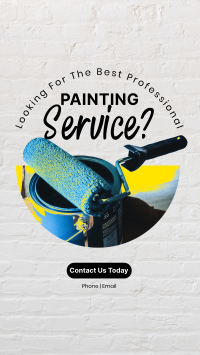 The Painting Service Instagram Story