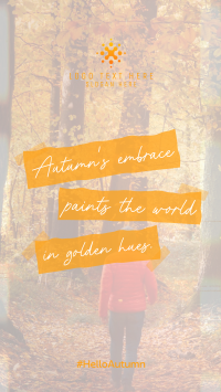 Autumn's Embrace Quote YouTube Short