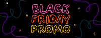 Black Friday Promo Facebook Cover Design