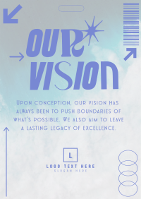 Grunge Our Vision Flyer