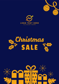 Christmas Gift Sale Poster