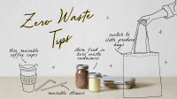 Zero Waste Tips Animation