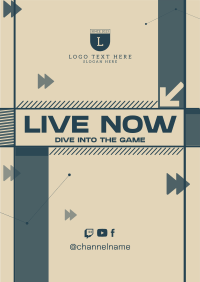 ESports Livestream Flyer