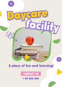 Cute Daycare Facility Poster