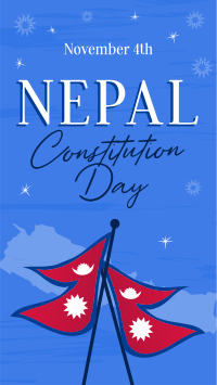 Nepal Constitution Day Instagram Story