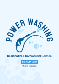 Pressure Washer Services Poster