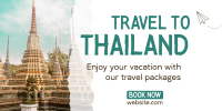 Thailand Travel Twitter Post