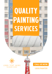 Painting Wall Exterior Poster