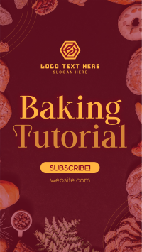 Tutorial In Baking YouTube Short