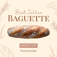 Best Selling Baguette Instagram Post