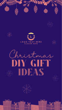 DIY Christmas Gifts Instagram Story Design