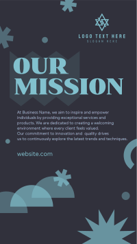 Modern Our Mission Facebook Story