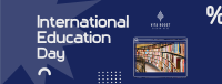 International Education Day Facebook Cover Image Preview