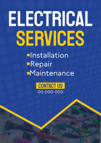 Electrical Service Provider Flyer Design