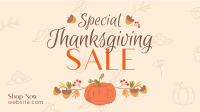 Special Thanksgiving Sale Facebook Event Cover