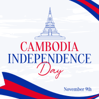 Rise Cambodian Flag Linkedin Post