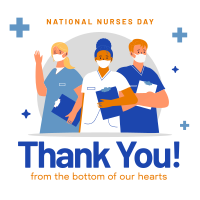 Nurses Appreciation Day Instagram Post