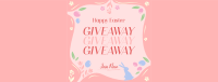 Blessed Easter Giveaway Facebook Cover