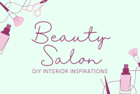 Salon Time Pinterest Cover Design