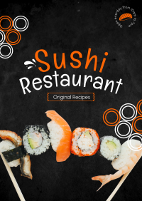 Sushi Resto Flyer