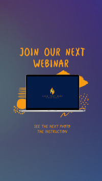 Join Our Next Webinar Facebook Story