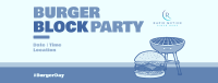 Burger Grill Party Facebook Cover