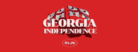 Georgia Independence Day Celebration Facebook Cover Design