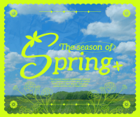 Spring Season Facebook Post