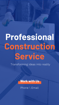 Construction Specialist Video