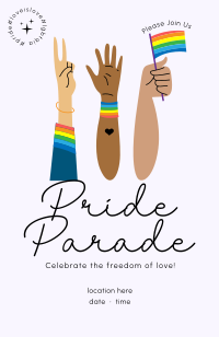 Pride Parade Invitation