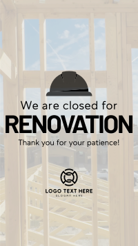 Closed for Renovation TikTok Video