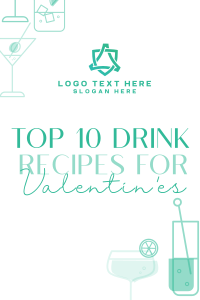 Valentine's Drink Pinterest Pin