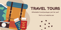 Travel Packages Twitter Post