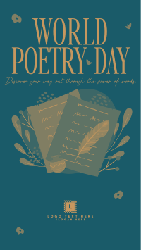 Poetry Creation Day TikTok Video