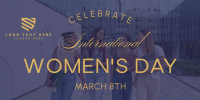 Celebrate Women's Day Twitter Post