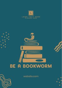 Be a Bookworm Poster