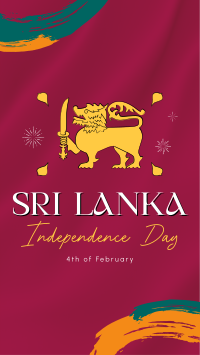 Sri Lanka Independence Facebook Story