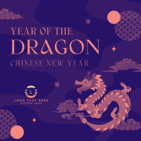 Year Of The Dragon Linkedin Post